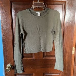 Soft green long sleeve